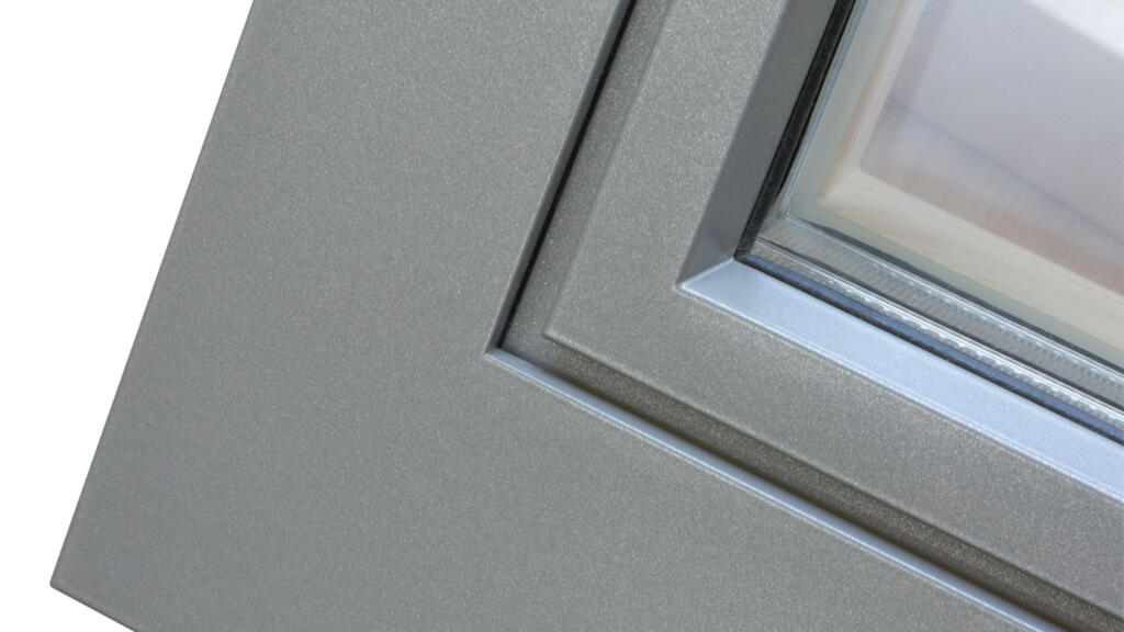 Nahaufnahme Aluschalen – Böhler Fenster