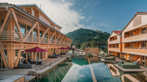 Außenansicht Hotel Hubertus Balderschwang