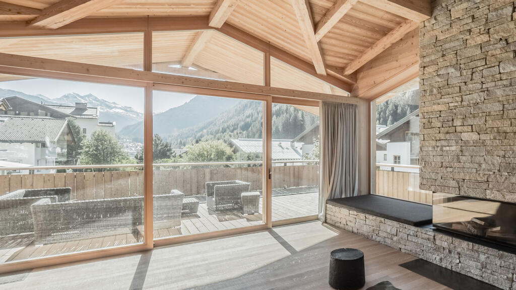 Fensterfront Blick nach außen – Böhler Fenster