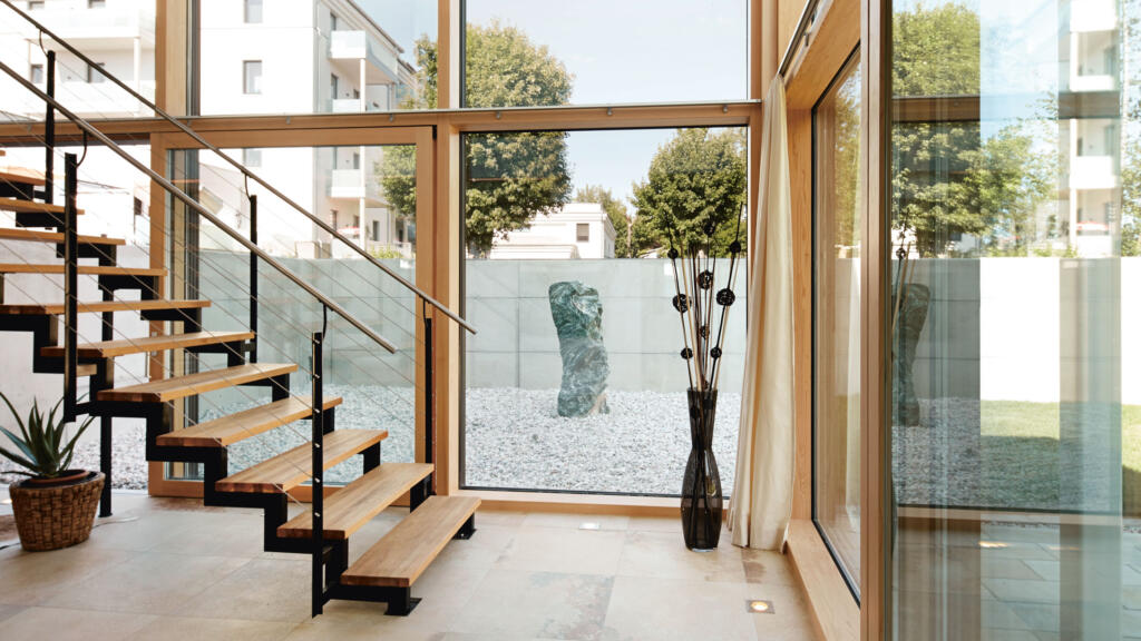 Pfosten Riegel Fassade – Haus WI – Böhler Fenster