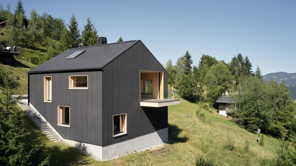 Außenansicht Ferienhaus Egg